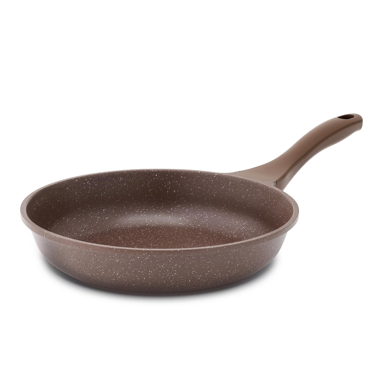 SENSARTE Nonstick Frying Pan Skillet, Non Stick Omelette Pan, Healthy Stone Cookware Chef's Pan PFOA Free, Toffee Brown (9.5 Inch)