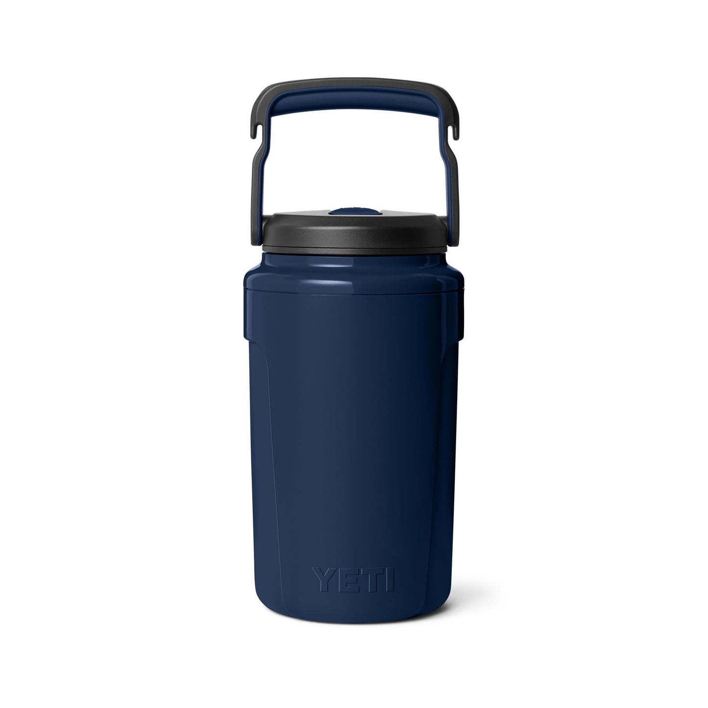 YETI Silo Half Gallon Insulated Straw Cap Water Jug – Leakproof, Lightweight Sports Bottle with Fence Hook Handle – Keeps Drinks Ice-Cold – Ideal for Gym, Sports & Tournaments, Navy