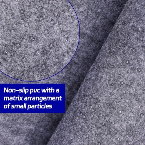 9' x 12' Non Slip Rug Pad - Extra Large Felt Under Rug Cushion for Hardwood Floors
