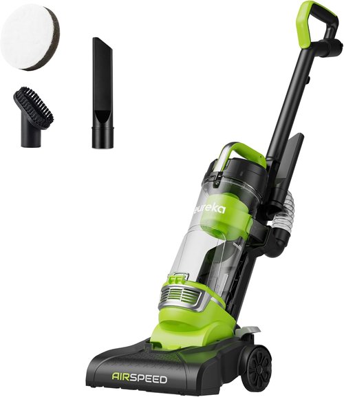 Eureka Airspeed Ultra Lightweight Vacuum Cleaner - Compact Bagless Design | Green Color