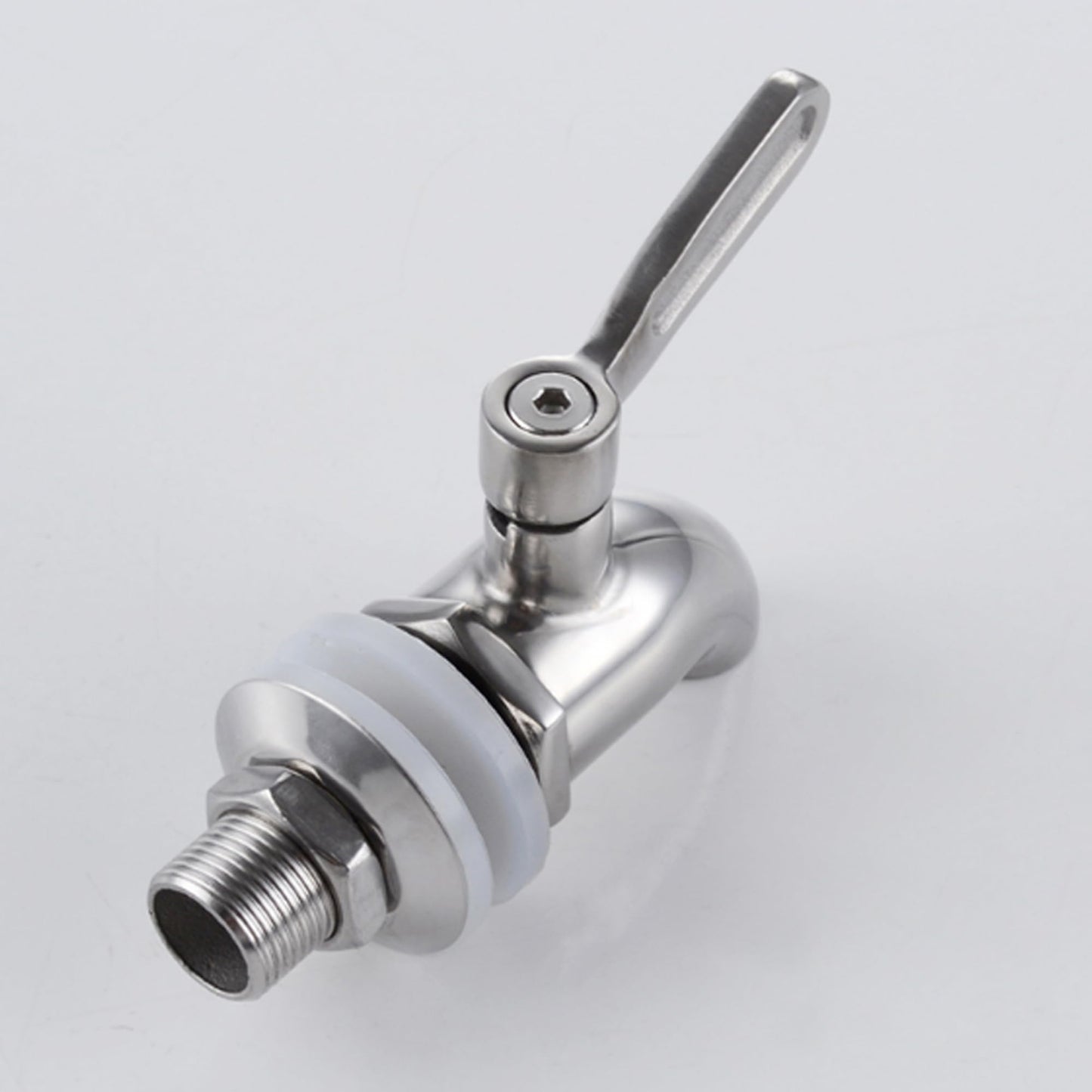 Sumerain Spigot for Beverage Dispenser,SUS304 Stainless Steel Metal Spigot Dispenser for Jar, Juice, Cold Drink,Wine,Beer