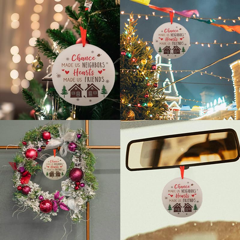 Neighbor Christmas Ornament - Friendship Gifts for New & Moving Neighbors