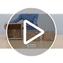 Honey-Can-Do Woven Water Hyacinth Wicker Storage Baskets, Nesting Set