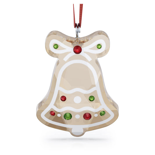 Swarovski Holiday Cheers Gingerbread Bell Ornament