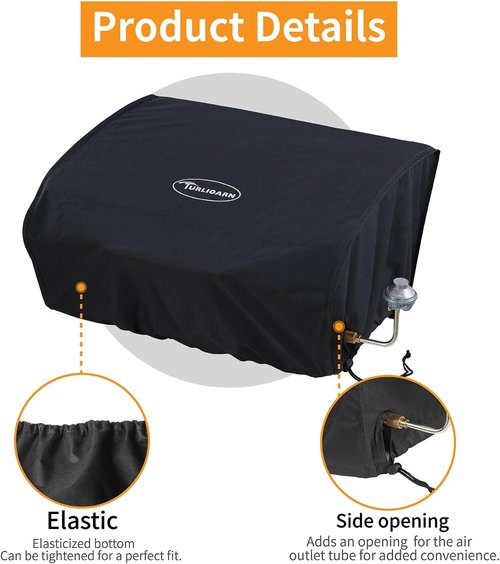 Blackstone 17" Griddle Cover - Heavy-Duty Water-Resistant 600D Polyester | Perfect Fit for Blackstone Griddle