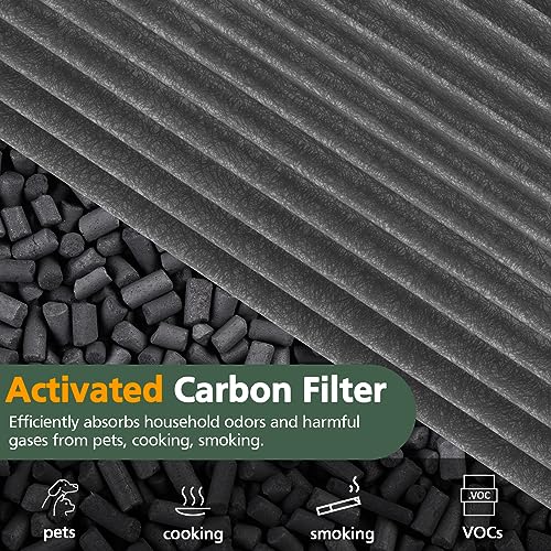 isinlive 2 Pack 360° HEPA & Carbon Filter for Dyson Air Purifiers - Version 2