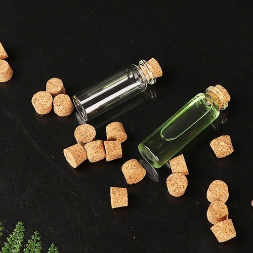 10 Pack Wooden Tapered Cork Plugs Natural Soft Wood Wine Corks, Cork Stoppers Wine Bottle Stopper For Wine Beer Bottle Crafts