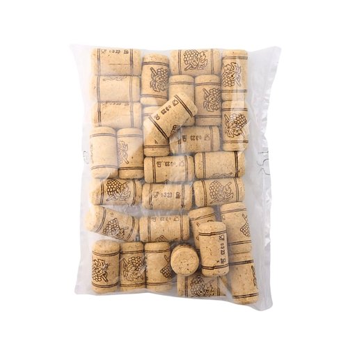 FastRack Bag of 30, #8 Straight Wine Corks for Wine Bottles | 7/8" x 1-3/4" Beige | Bottle Stoppers | Replacement Corks for Bottles – Reliable Fit and Consistent Seal