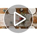 Siilues 220 GSM Merry Christmas Table Runner 13x72 Inch - Festive Burlap-Style Decor