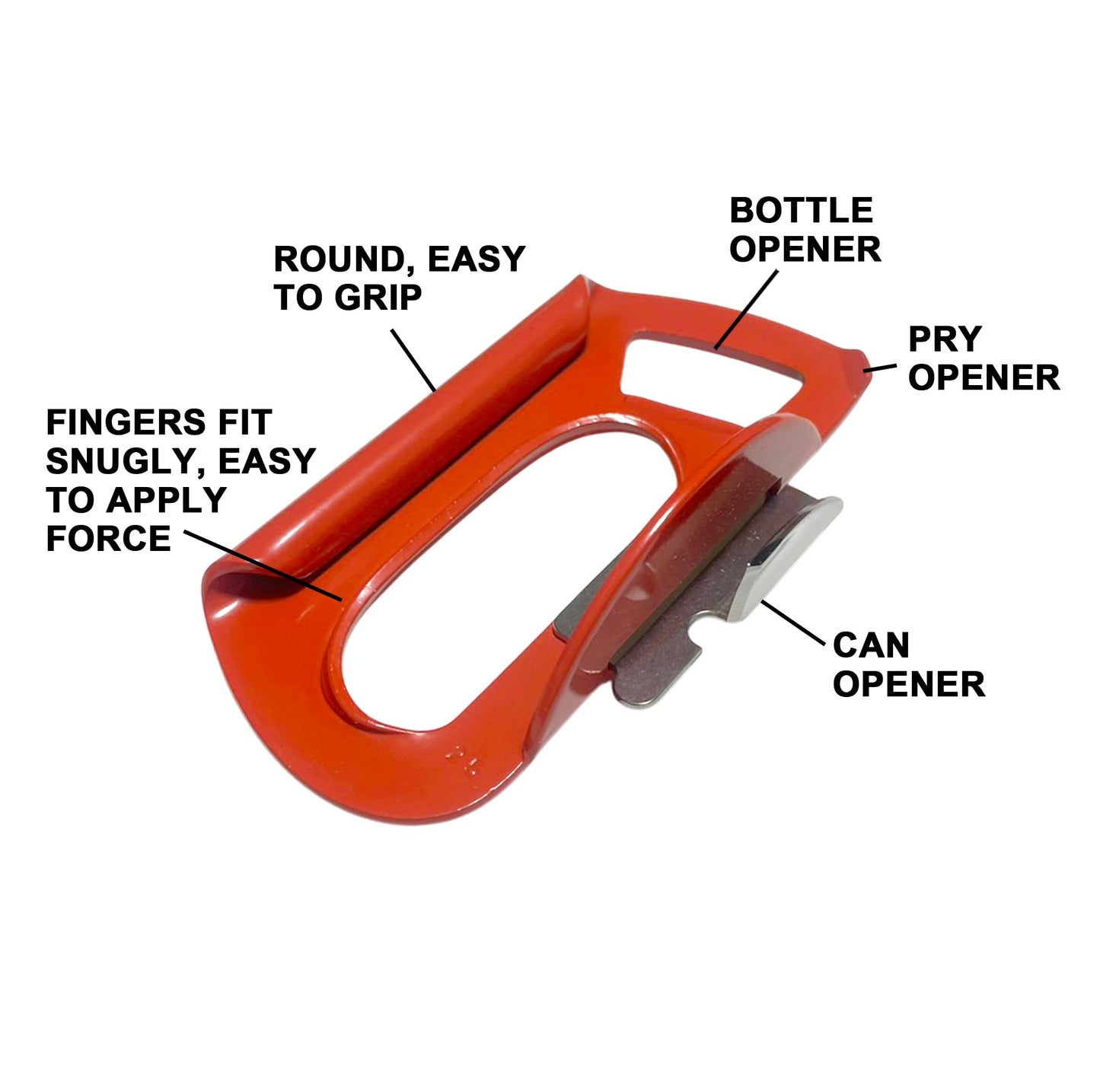 Made in Japan with Storage Case, Japanese Manual Can Opener & Bottle Opener – High Carbon Stainless Steel, for Kitchen, Camping, Emergency Preparedness & Gift