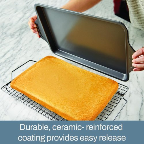 All-Clad Pro-Release Nonstick Bakeware Half Sheet Pan - 11.5x17 Inch | Oven Safe Up to 450°F