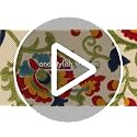 Nourison Aloha Indoor/Outdoor Green 5'3" x 7'5" Tropical Botanical Rug