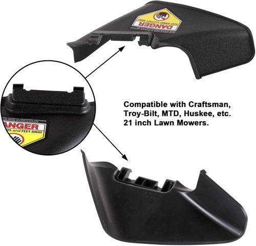 Craftsman Side Discharge Chute for 21” Lawn Mowers - Fits Columbia, Huskee, Troy-Bilt & More