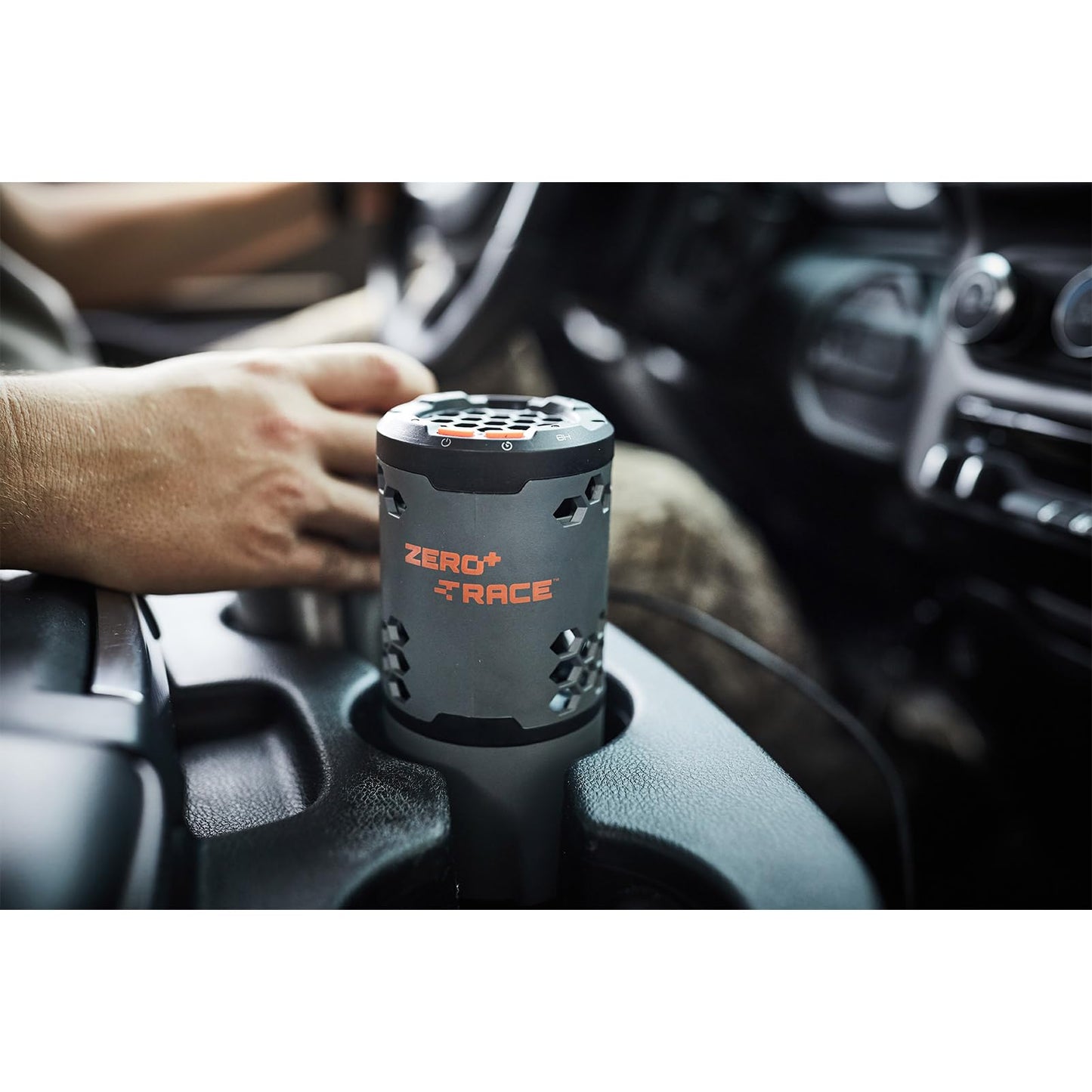 WILDGAME Innovations ZeroTrace Portable Scent Eliminator | Compact Easy-to-Use Safe Ozone-Free Indoor Smell Absorber with Multiple Charging Options