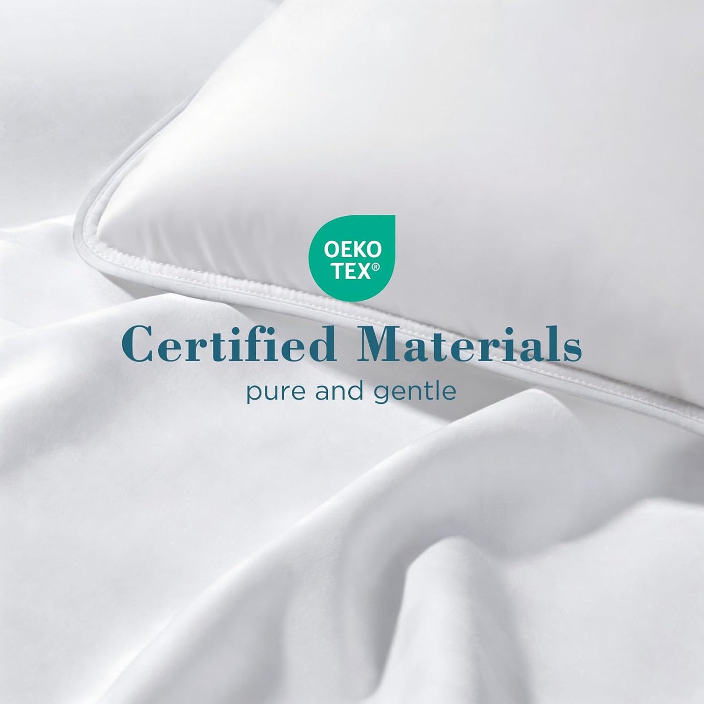 Viewstar King Size Bed Pillows - Set of 2 Soft Down Alternative for All Sleep Positions | White