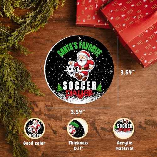 Soccer Ornament 2025, Soccer Ornaments for Christmas Tree, Soccer Ball Ornament, Soccer Christmas Ornaments for Boys and Girls, Soccer Gifts, Soccer Gifts for Boys 8-12