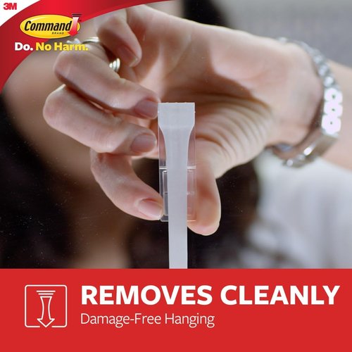 Command Clothes Hanger - Holds Up to 7.5 lbs | Fits 3 Plastic or 7 Metal Hangers | Extra Storage Solution for Laundry Room, Bedroom, Closet