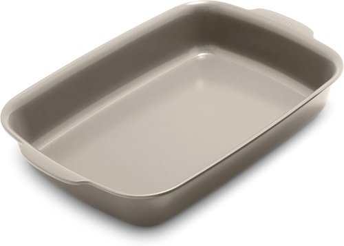 GreenPan Premiere Baking Pan - Healthy Ceramic Nonstick 13" x 9" | PFAS-Free, Durable & Oven Safe to 600°F, Taupe