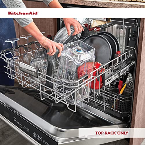 KitchenAid Black 14-Piece Forged Knife Block Set with Built-In Sharpener