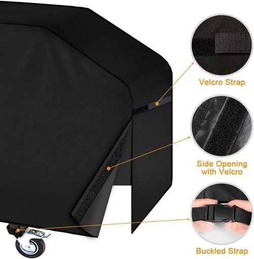 iCOVER Griddle Cover - Heavy Duty Waterproof Canvas for Blackstone 36" ProSeries Griddles | Front Side Opening