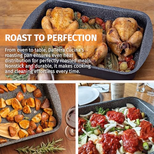 16x12-Inch Ceramic-Coated Nonstick Roasting & Lasagna Pan - Regular Size