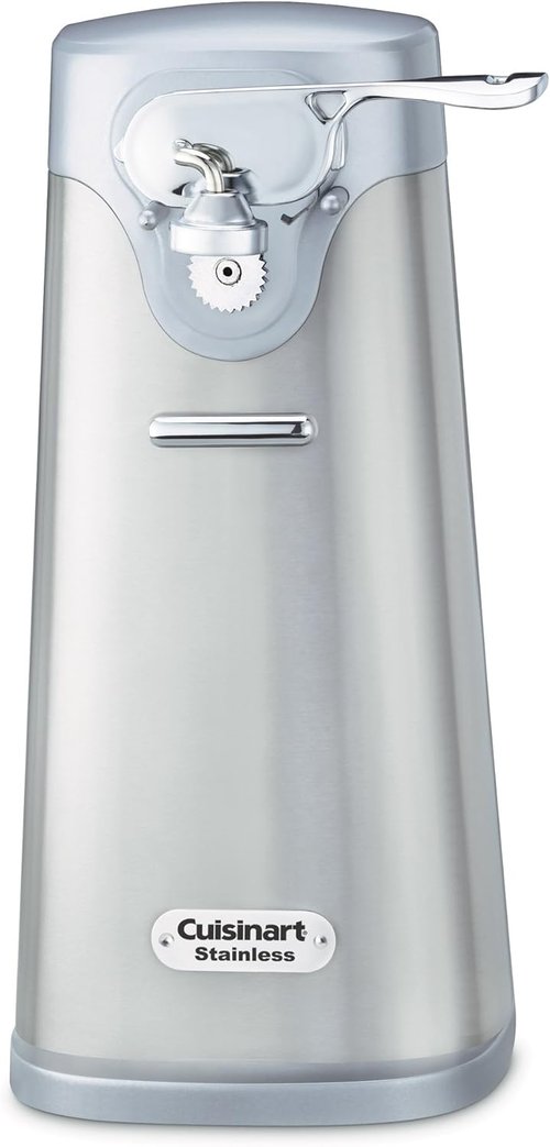 Cuisinart SCO-60 Deluxe Stainless Steel Can Opener | Classic 2-Slice Toaster in Brushed Stainless