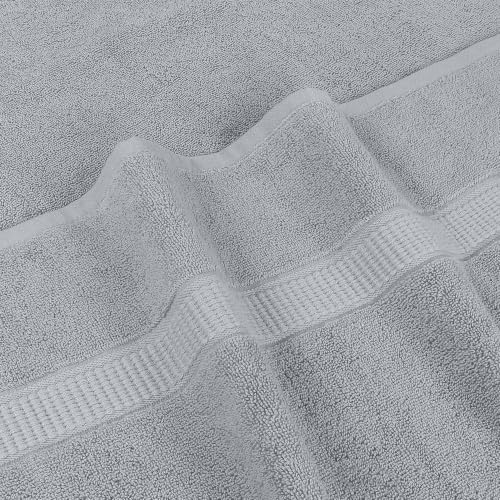 Utopia Towels Jumbo Bath Sheet 2 Pack - 35x70 in, 600 GSM Cotton, Cool Grey (Variation of THIS listing)