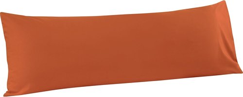 FLXXIE Body Pillow Cover - Super Soft Microfiber, Wrinkle & Stain Resistant | 20x54 Burnt Orange