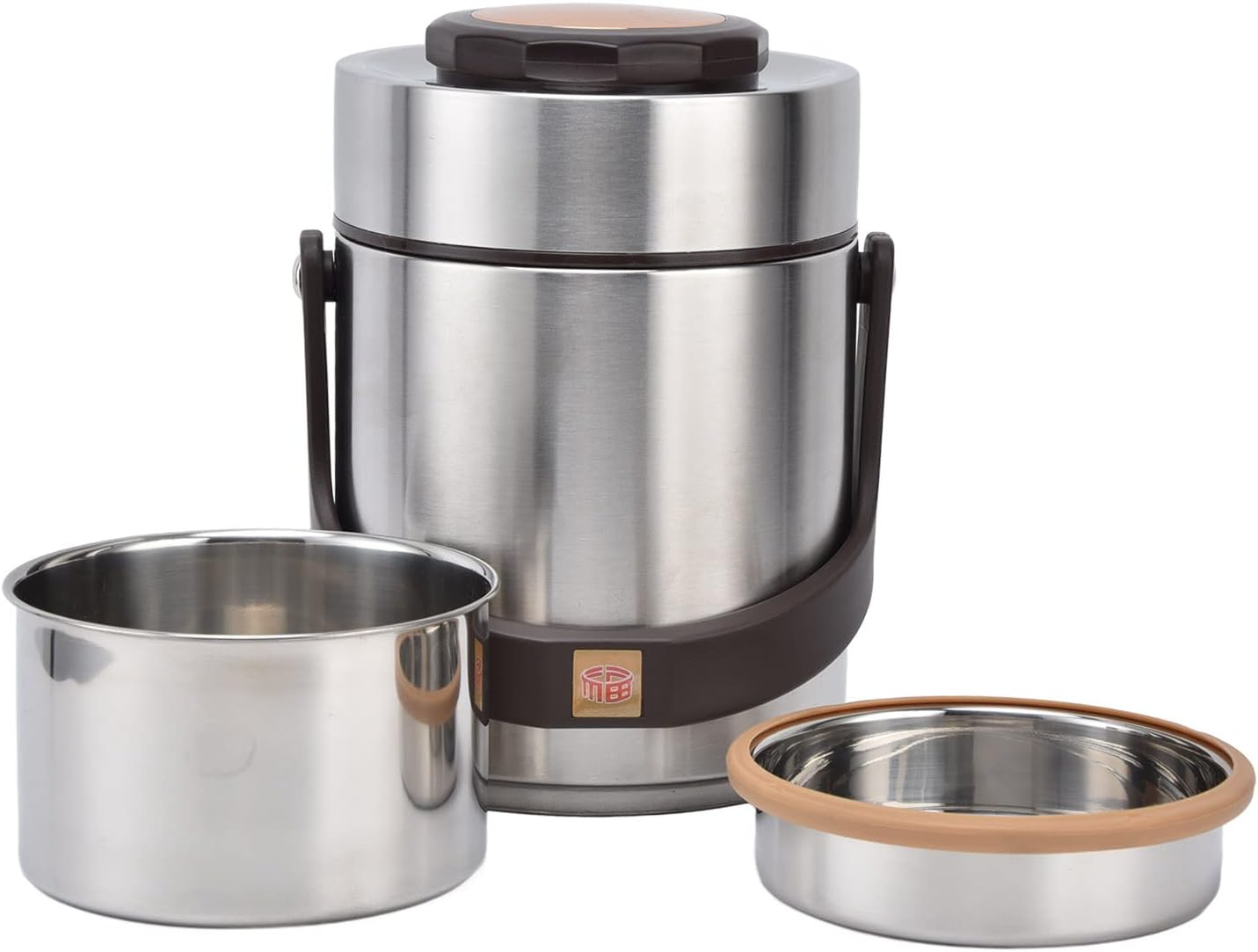 Mumusuki Insulated Lunch Box for Adults, Stainless Steel Food Jar with Leakproof Lid, Hot Cold Food Container, Vacuum Insulated for Work, Office and Outdoor (1500ml)