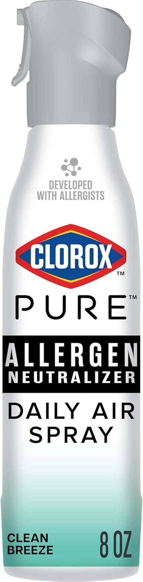 Clorox PURE Allergen Neutralizer Spray - Clean Breeze Scent, 8 Ounces for Daily Freshness