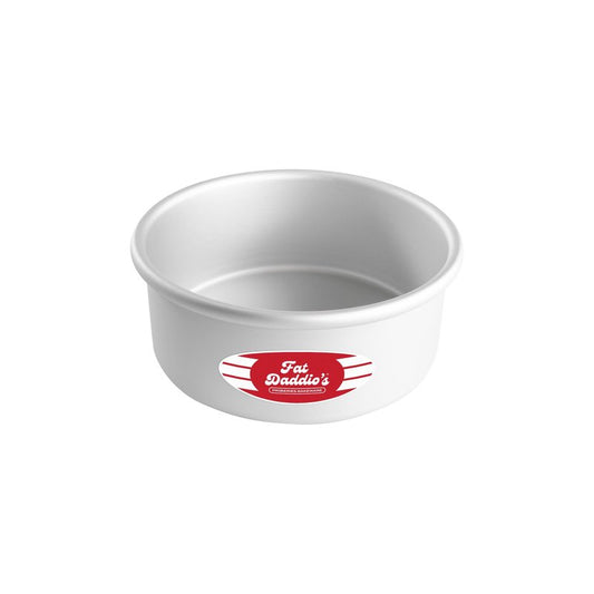Fat Daddio's Anodized Aluminum Round Cake Pan, 7 x 3 Inch