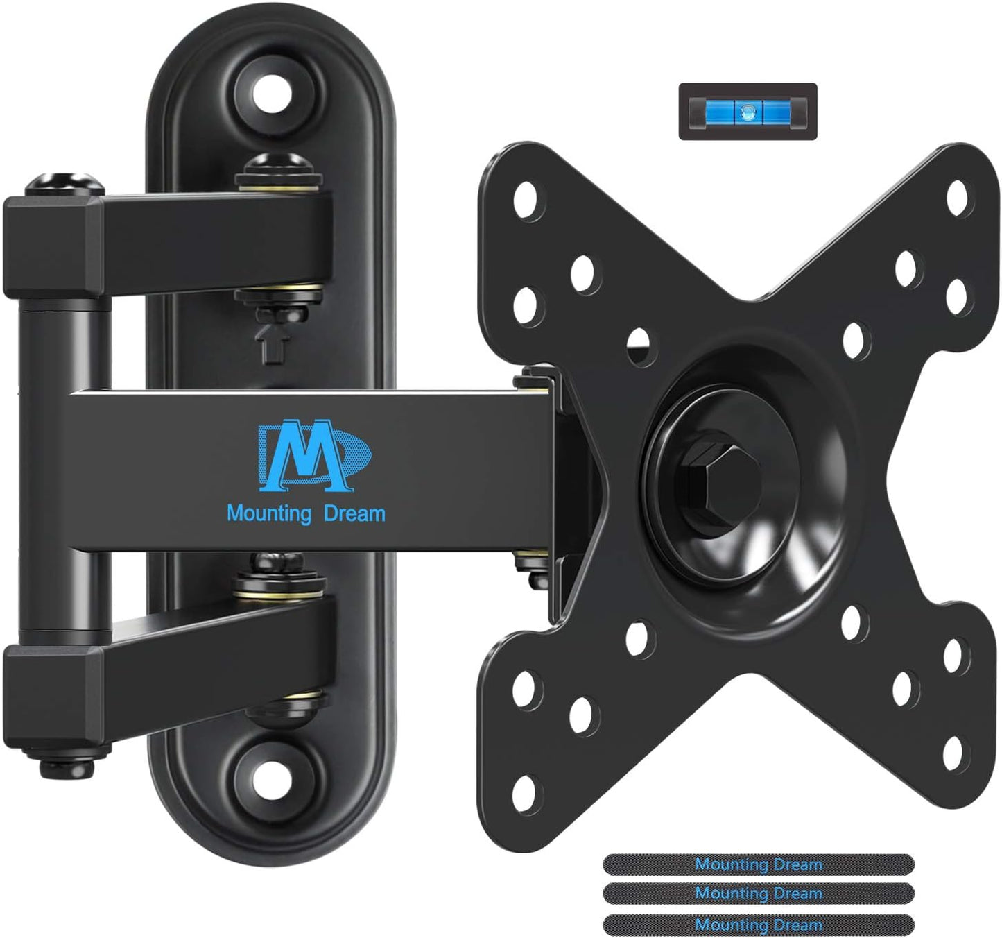 Mounting Dream Tilt TV Wall Mount for 37-75 Inch TVs - Full Motion Monitor Mount for 10-26 Inch Screens