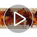 6Ft Fall Garland with 30 Lights & Timer - Autumn Mantle Decor
