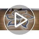SIJINCHEN 33.5 Inch White Flower Ceiling Fan with Lights & Remote - Modern Low Profile Flush Mount Fan for Bedroom & Kitchen