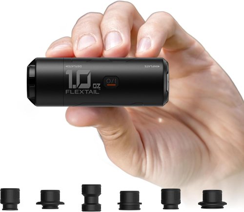 FLEXTAILGEAR Zero Pump 2 - Rechargeable Mini Air Pump for Inflatables | Ultra-Lightweight 1 oz Design