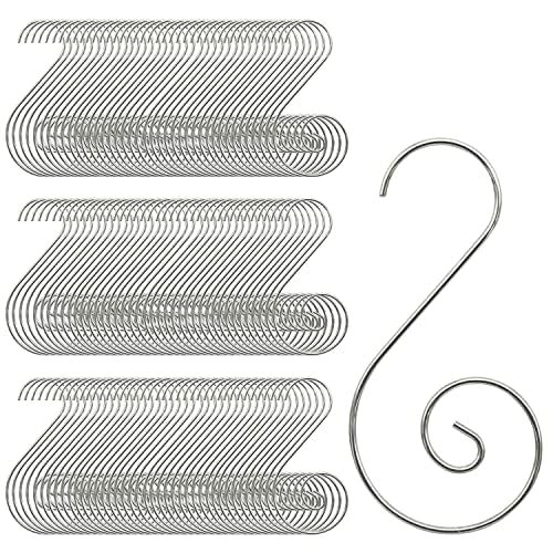 Christmas Ornaments Hooks Christmas Tree Hanger Great for Christmastree Decoration - 120 / Silver