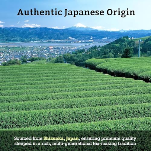SUGIMOTO TEA Japanese Sencha Fukamushi Green Tea Loose Leaf 1 lb - Bulk Premium Sencha Green Tea / Loose Leaf
