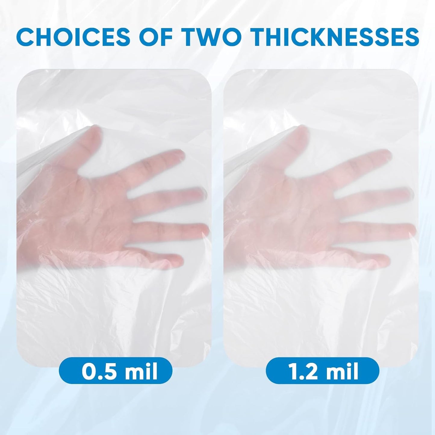 TICONN Extra Large Moving Bags - 6 Pack with Zippers & Handles + 12x9 Ft Plastic Drop Cloth