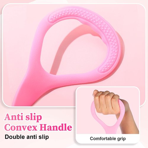 Hiboom 12 Pcs Figure 8 Fitness Resistance Band 2025 Figure 8 Exercise Bands Bulk for Women Men Silicone Exercise Band Upper Body Workout Equipment for Home Yoga and Gym Workout