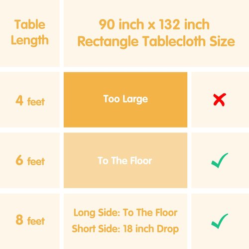BRILLMAX 4 Pack Royal Blue Tablecloths 90 x 132 Inch for 6ft Rectangle Tables - 150 GSM Polyester Fabric, Floor Length Drop, Water, Stain & Wrinkle Resistant Cloth Cover for Wedding Reception Banquet