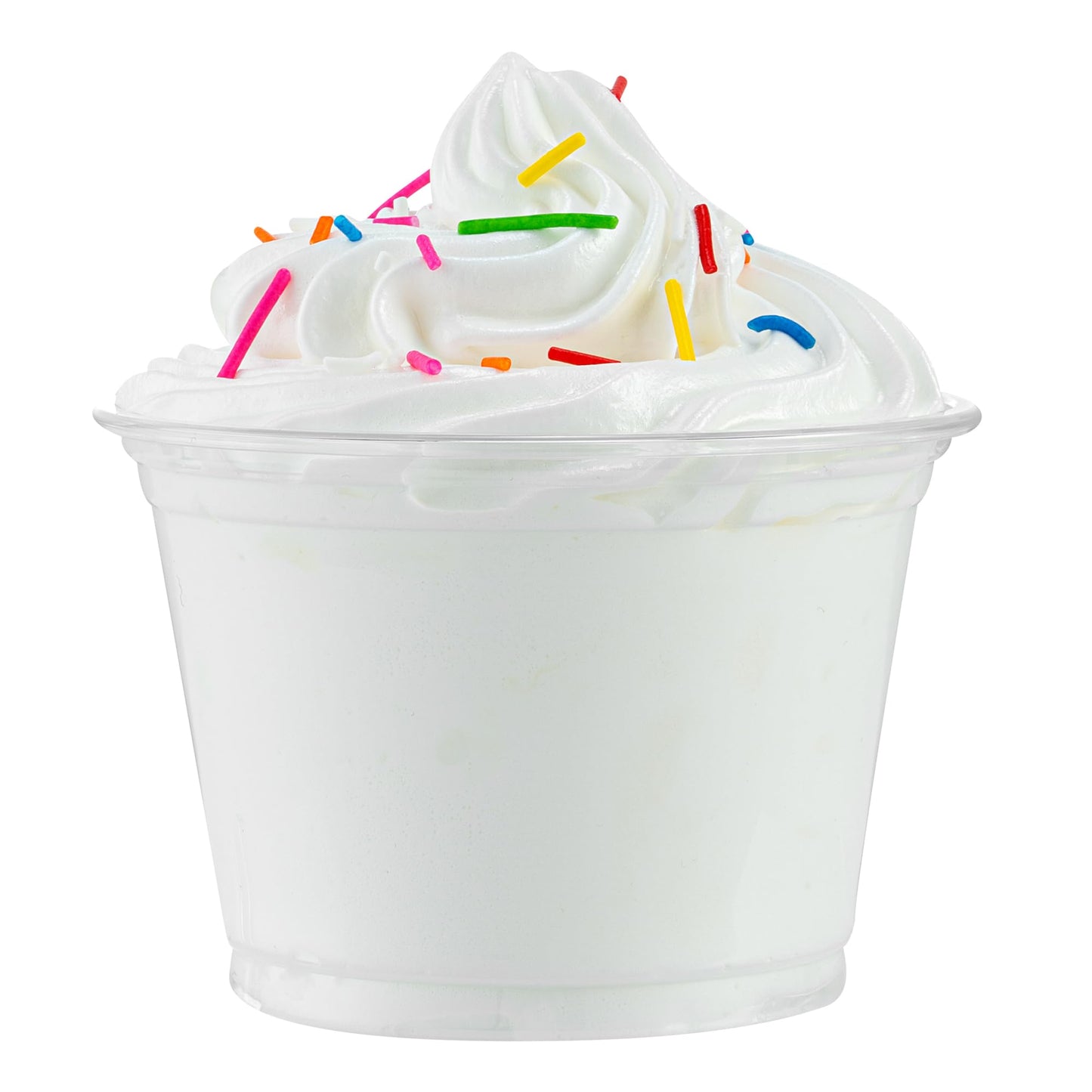RW Base 9 Ounce Round Ice Cream Cups, 500 Disposable Parfait Cups - Lids Sold Separately, Premium, Clear Plastic Dessert Cups, Serve Frozen Yogurt, Mousse, Pudding, Great For Parties - Restaurantware