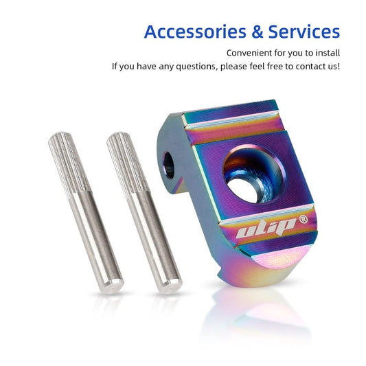 ulip Scooter 304 Stainless Steel Front Folding Lock Buckle Latch with 2 PCS Pins Replacement Parts for Xiaomi M365 Pro Pro2 1S MI3 Essential Lite Scooter(Multicolor)