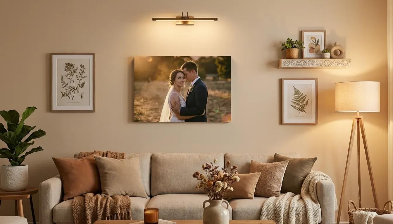 SCS Sal's Custom Shop Photo Canvas Print - Personalized Wall Art for Weddings, Family & More | Gallery-Wrapped, Ready to Hang