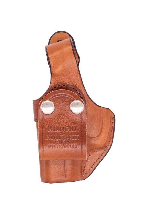 Bianchi 3S Pistol Pocket Inside The Waistband Holster, Fits S&W 19 K 2.5-3, Tan, Right Hand