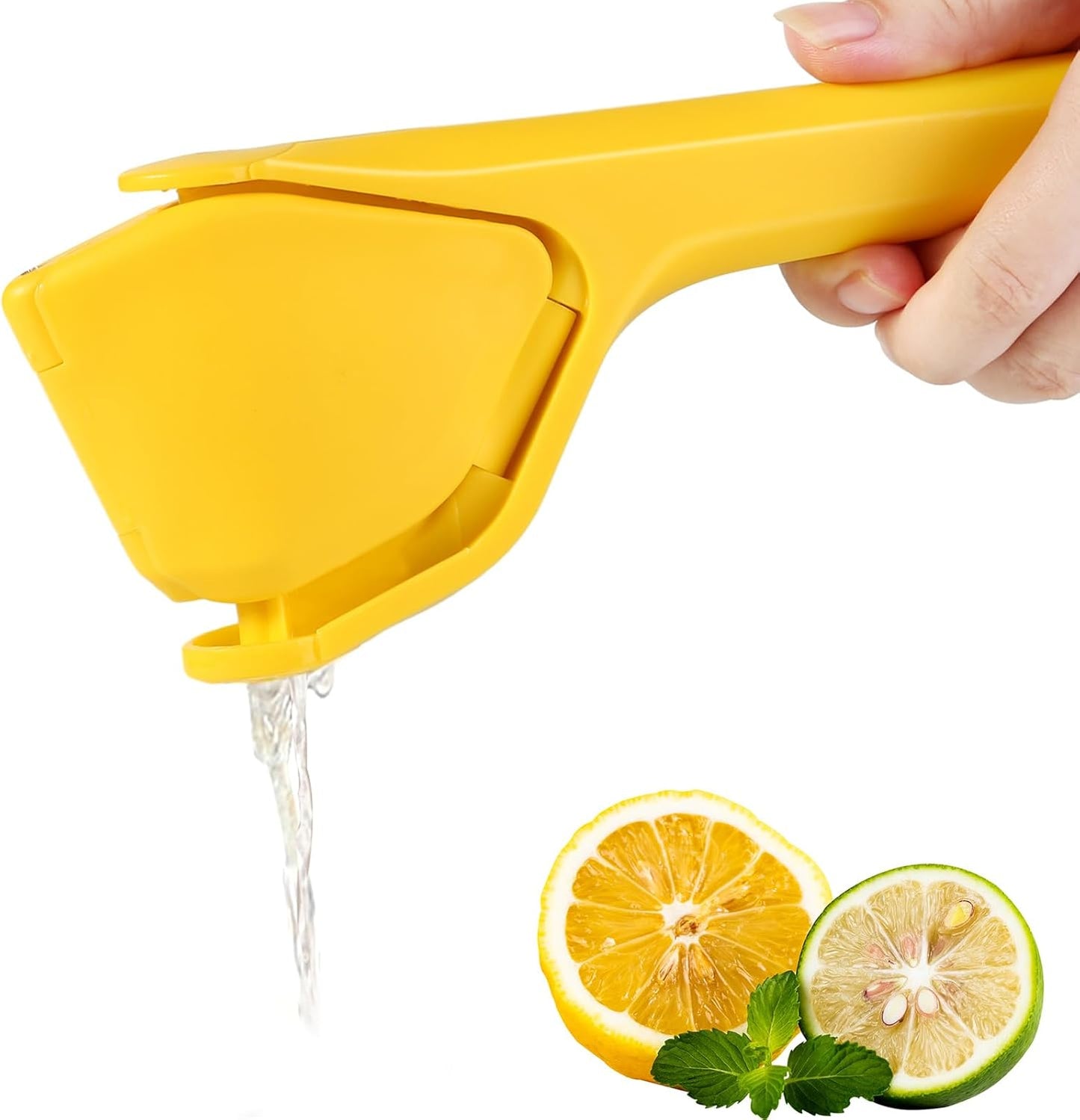 Lemon Squeezer - Effortless Manual Citrus Juicer | Space-Saving Design for Easy Juice Extraction
