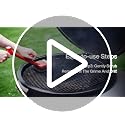ThermoMaven Black 3-Pack Bristle-Free BBQ Grill Brush with Steam Cleaner & Replaceable Heads