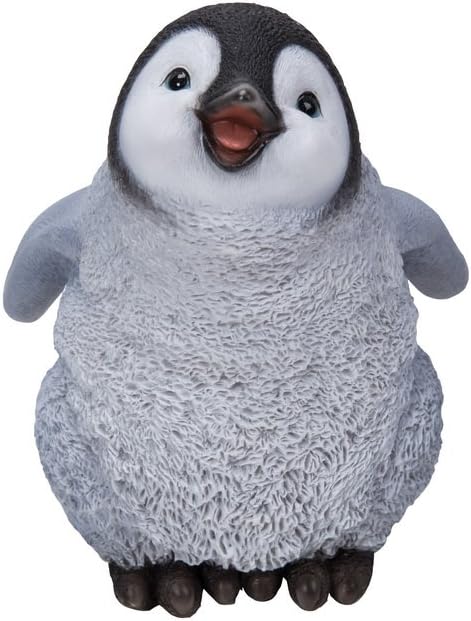 Adorable Laughing Baby Penguin Statue – Perfect Gift for Animal Lovers