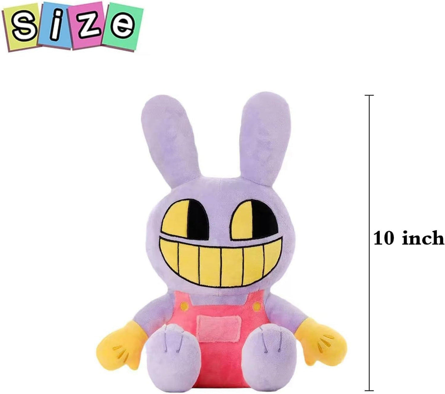 SAJISP Plush Jax Toy - Amazing 10" Digital Circus Stuffed Figure Doll for Kids & Adults
