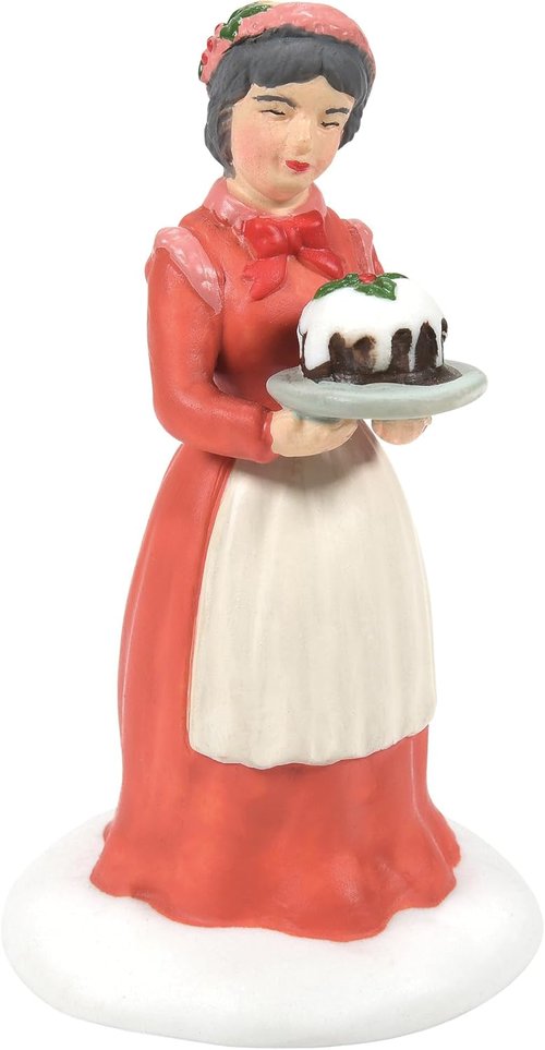 Department 56 Dickens Village - Silver Coin Bake Figurine | 2.75 Inch, Multicolor Decor
