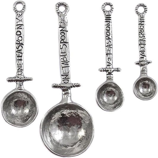 Crosby & Taylor Celtic Pewter Measuring Spoon Set